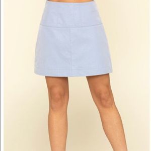 Free People Women's Days in The Sun Suede Skirt size 6